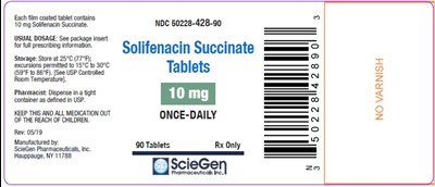 Bottle Label-10mg-90 (Solifenacin 10 mg 90)
